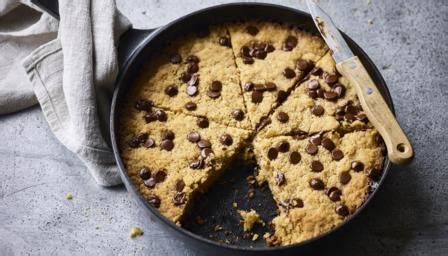 chocolate-chip-pan-cookie-recipe-bbc-food image