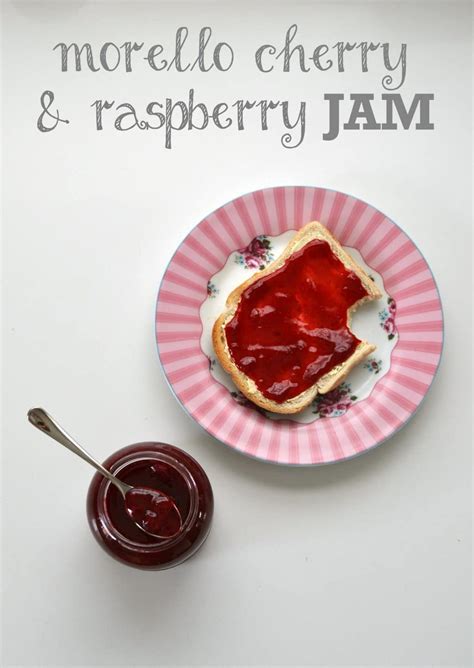 morello-cherry-jam-with-raspberries-the-veg-space image