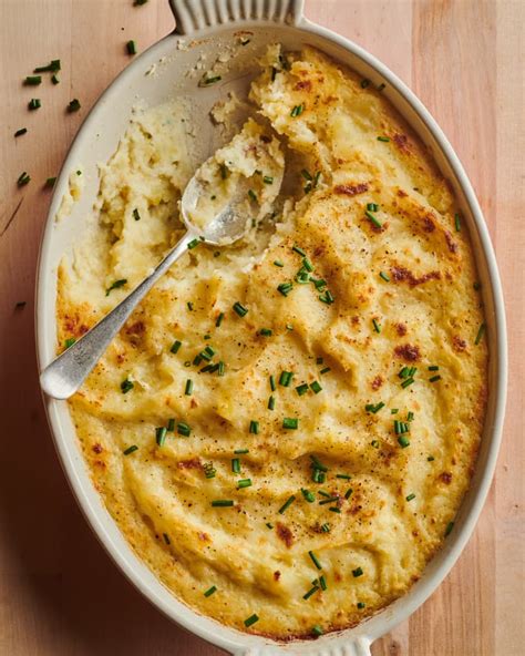 cheesy-baked-mashed-potatoes-recipe-with-parmesan image