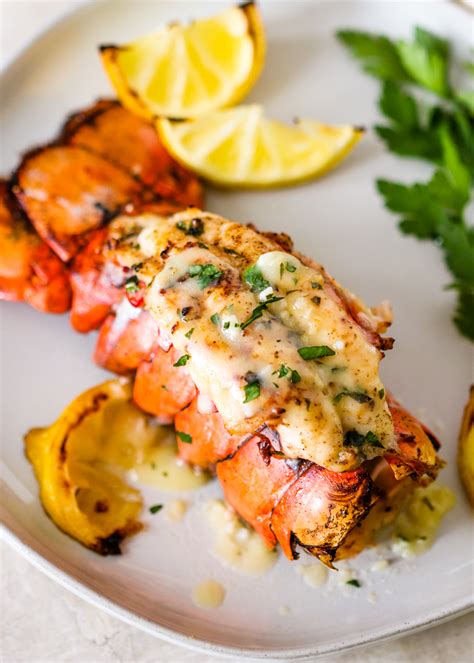 broiled-lobster-tails-with-garlic-lemon-butter-gimme image