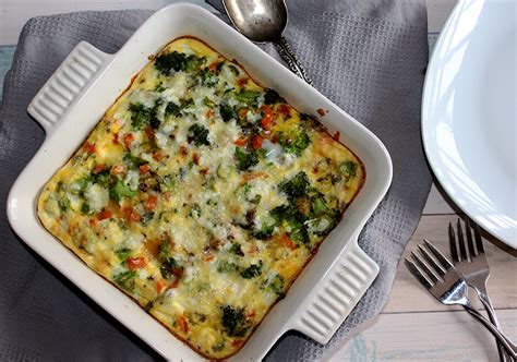 vegetable-breakfast-casserole-easy-breakfast-idea image