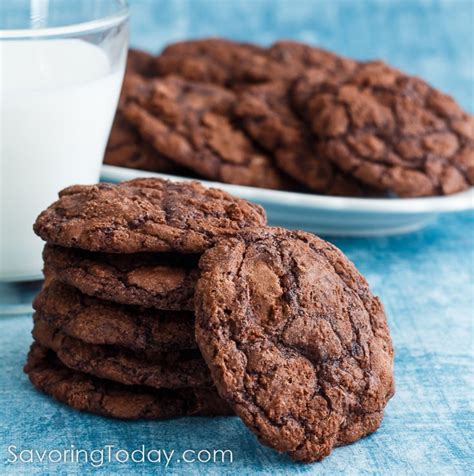 ghirardelli-brownie-cookies-made-from-brownie-mix image