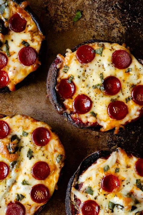 pizza-stuffed-portobello-mushrooms-the-delicious-spoon image