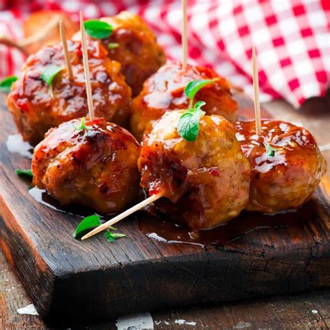 grape-jelly-bbq-meatballs-the-easy-recipe-cooking image
