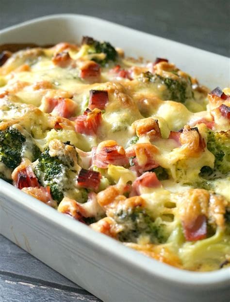cheesy-ham-broccoli-casserole-my-gorgeous image