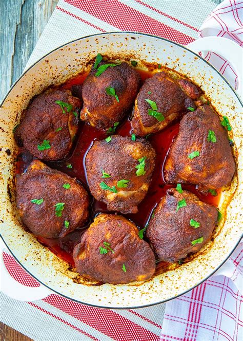 smoked-paprika-baked-chicken-thighs image