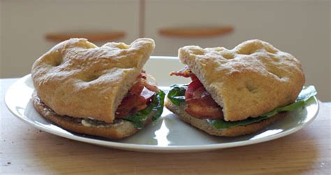 bacon-tomato-and-blue-cheese-on-focaccia-pinch image