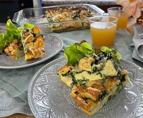 spinach-and-fontina-casserole-lidia image