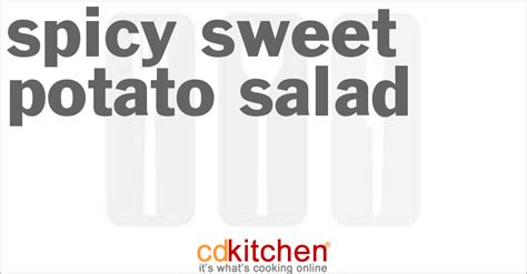spicy-sweet-potato-salad-recipe-cdkitchencom image