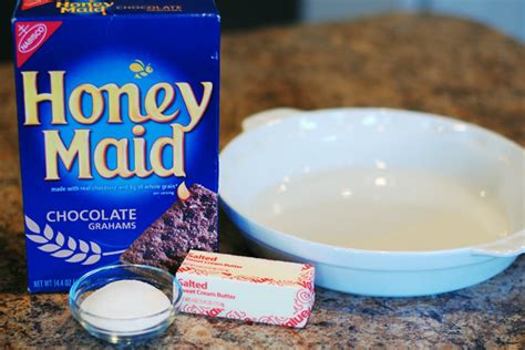 how-to-make-chocolate-graham-cracker-pie-crust image