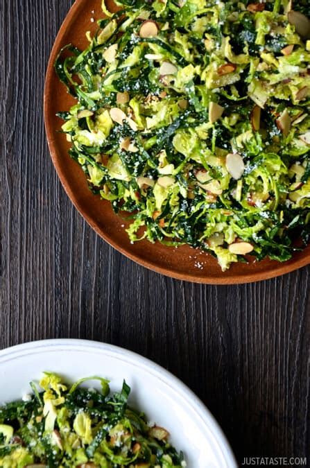 shredded-kale-and-brussels-sprout-salad-with-lemon image