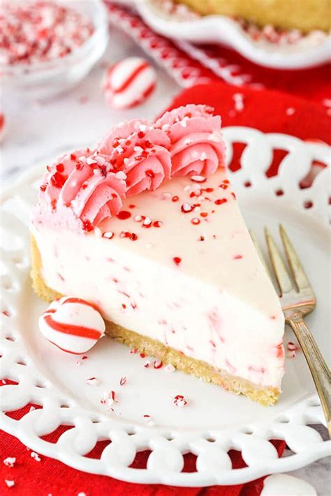 no-bake-peppermint-cheesecake-recipe-easy-christmas image