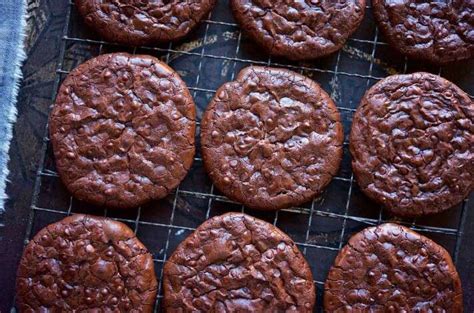 flourless-fudge-cookies-recipe-king-arthur-baking image