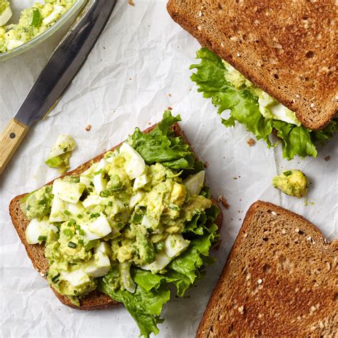 avocado-egg-salad-sandwiches-recipe-eatingwell image