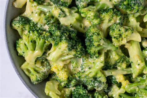 cheesy-broccoli-recipe-with-cheese-sauce-the-kitchn image