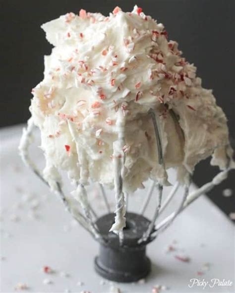 peppermint-candy-cane-crunch-buttercream-frosting image