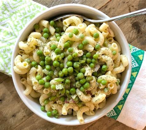 classic-macaroni-green-pea-salad-pams-daily-dish image