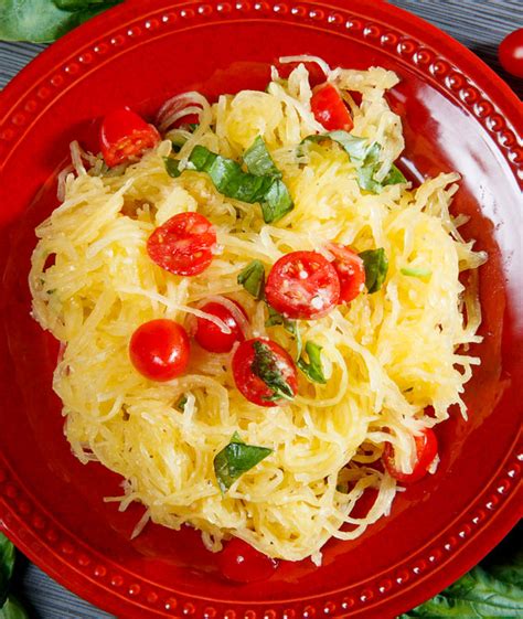spaghetti-squash-with-tomatoes-basil-and-parmesan image