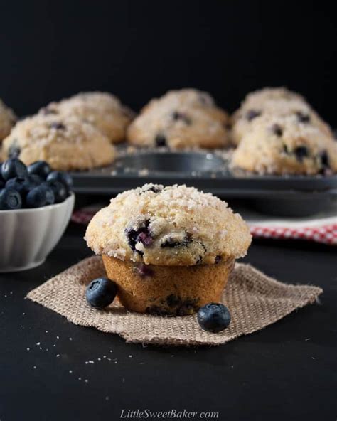 best-blueberry-streusel-muffins-bakery-style-little image