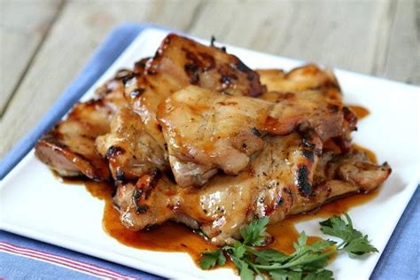plum-glazed-grilled-chicken-thighs-recipe-girl image