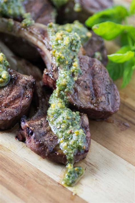 grilled-lamb-chops-with-pistachio-mint-pesto image