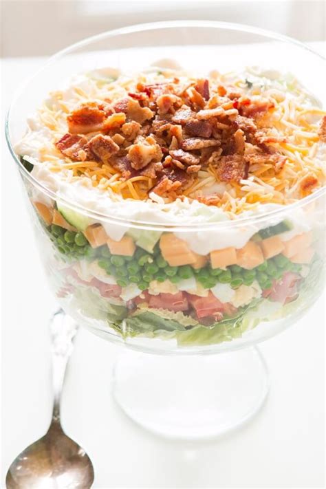 traditional-seven-layer-salad-recipe-oh-sweet-basil image