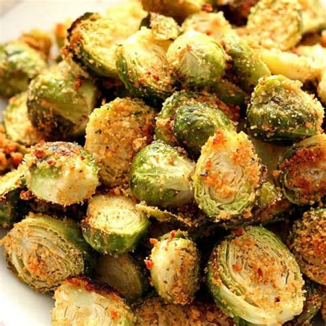 roasted-brussels-sprouts-crunchy-creamy-sweet image