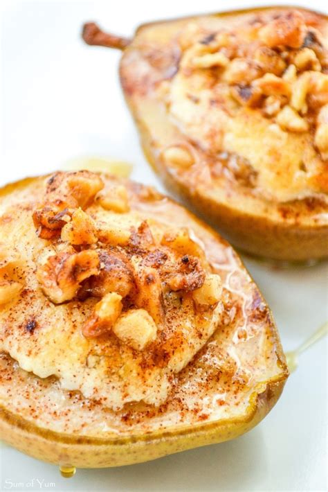 baked-pears-with-honey-walnut-goat-cheese-sum-of-yum image