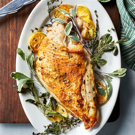 herb-roasted-turkey-breast-with-garlic-eatingwell image