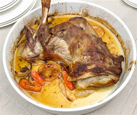 greek-style-roasted-leg-of-lamb-with-thyme-vickis image