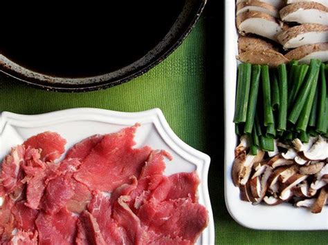 traditional-sukiyaki-japanese-beef-hot-pot image