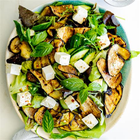 easy-grilled-eggplant-salad-simply-delicious image
