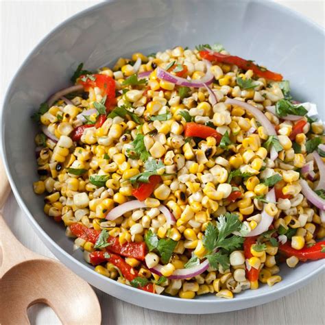 roasted-corn-and-red-pepper-salad-recipe-rachel image