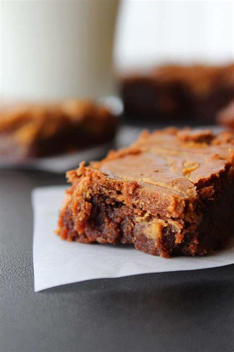 double-dark-chocolate-peanut-butter-brownies-the image