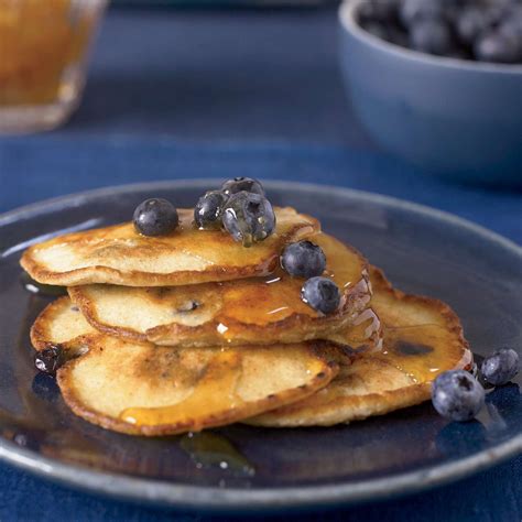 ricotta-pancakes-with-blueberries-recipe-neal-fraser-food image