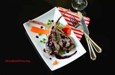 pan-seared-lamb-chops-with-blueberry-balsamic image