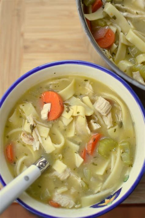 homemade-chicken-noodle-soup-small-town-woman image
