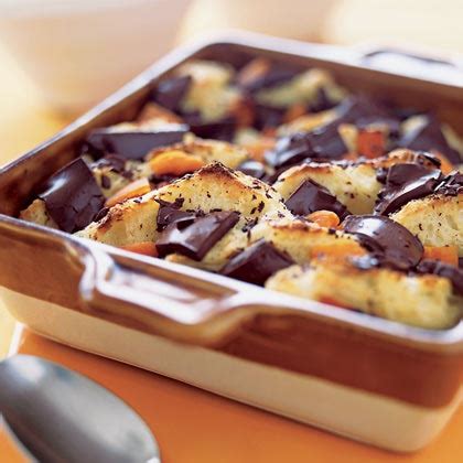 chocolate-apricot-bread-pudding-recipe-myrecipes image