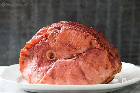 cranberry-glazed-ham-recipe-simply image