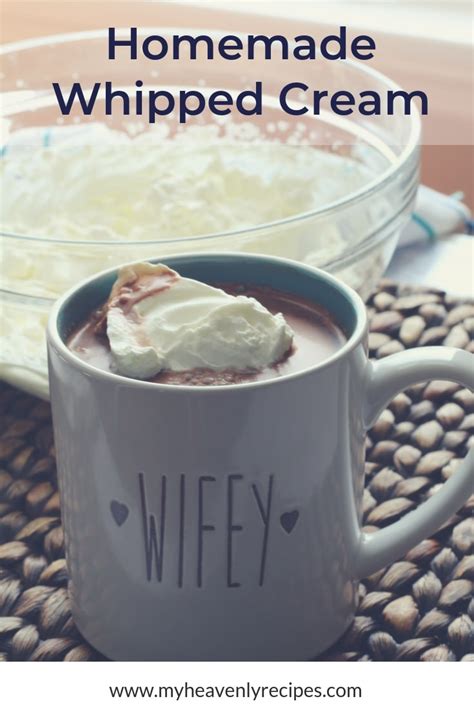 how-to-make-whipped-cream-at-home-my-heavenly image