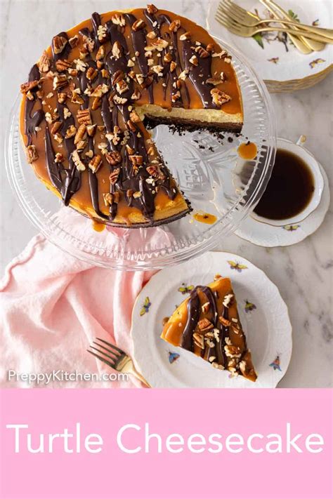 turtle-cheesecake-preppy-kitchen image