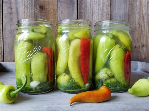 quick-easy-refrigerator-pickled-peppers image