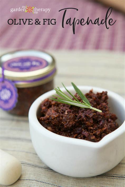 olive-and-fig-tapenade-garden-therapy image
