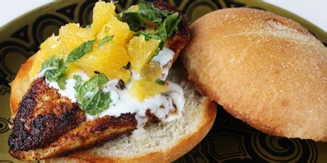 the-juiciest-chicken-burger-recipes-food-network image