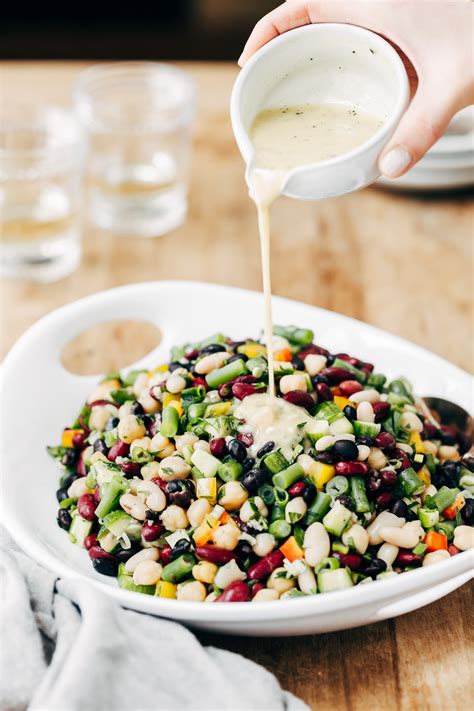 five-bean-salad-with-garlicky-mustard-dressing-foolproof image