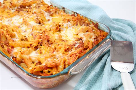 easy-lasagna-bake-with-penne-pasta-the-idea-room image