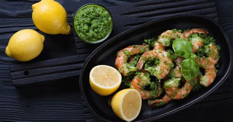 valerie-bertinellis-roasted-shrimp-and-peppers image