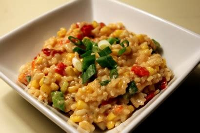 risotto-with-corn-roasted-peppers-and-pepper-jack image