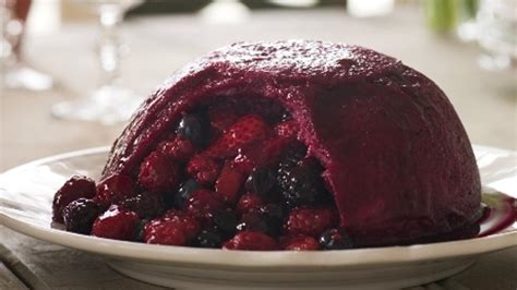 summer-pudding-with-rum-whipped-cream image