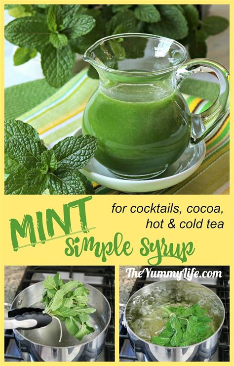 mint-simple-syrup-only-3-ingredients-the-yummy-life image